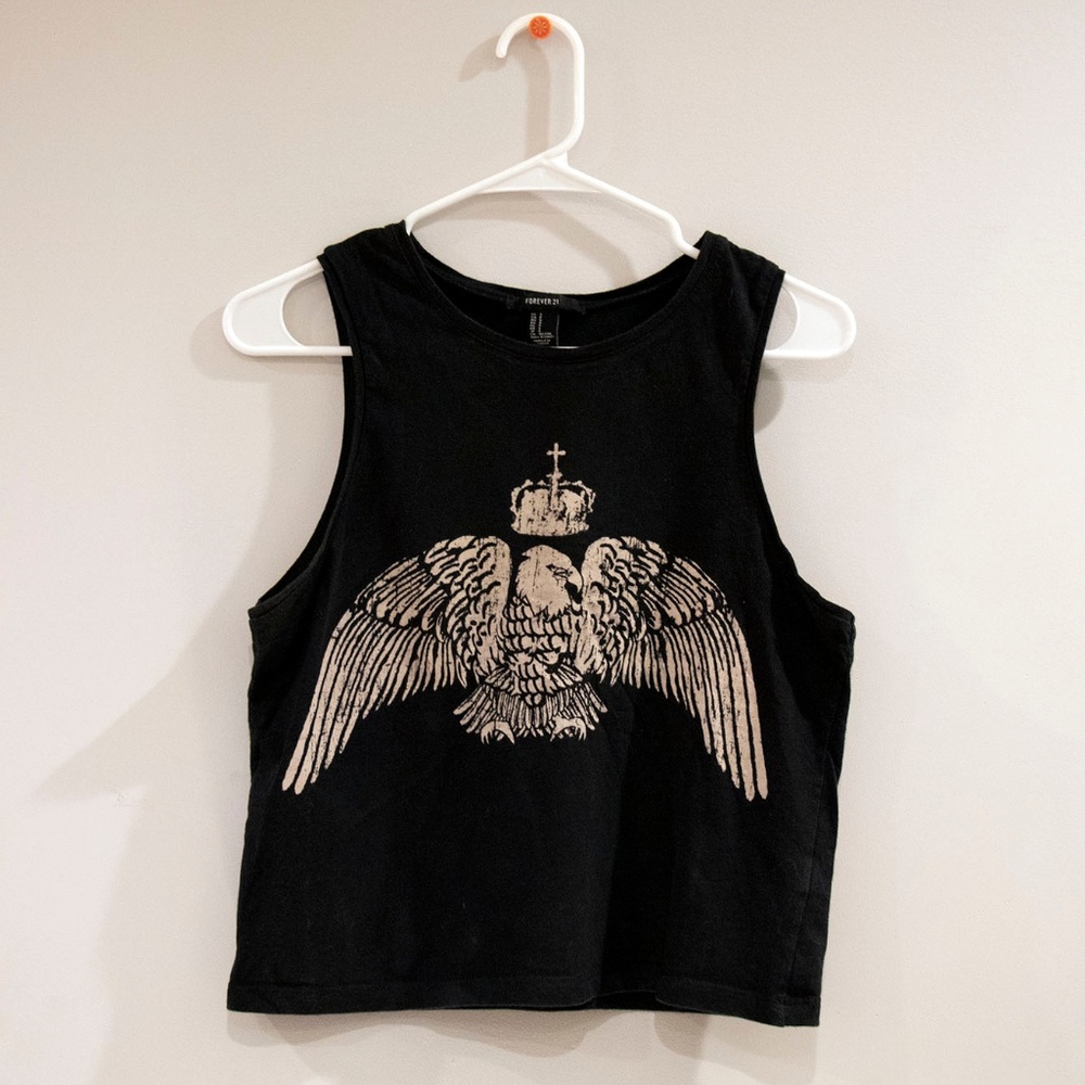 Black Festival Tank Top